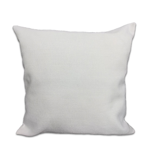 12x12 Inches Off White Pillow Cover Blanks 100% Polyester Small Pillow Case for Sublimation (100pcs)