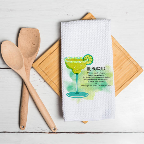 16x24 Cocktail Series Funny Waffle Dish Tea Towel Gift for Thanksgiving Christmas (100pcs)