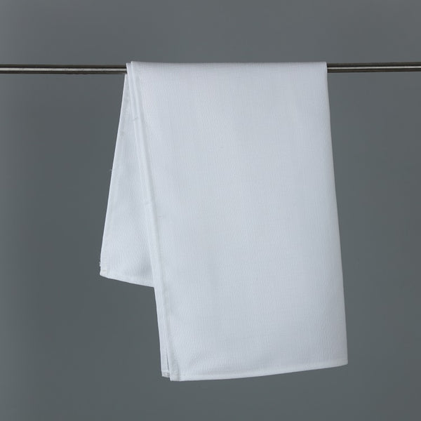 100% Polyester Linen Plain White Tea Towel Soft Blank Kitchen Towel 50x70 CM for Sublimation (100pcs)