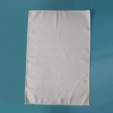 Sublimation Tea Towel Blank 40x60 CM Wholesale Kitchen Microfiber Towels Waffle Weave Tea Towel for Holiday Decor (100pcs)