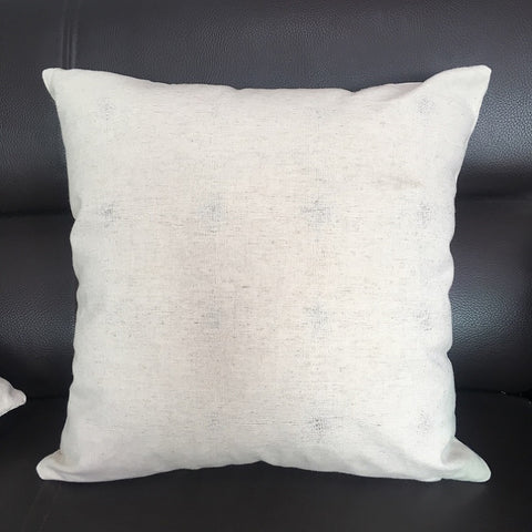 Pillow Case 16x16 Linen-Cotton Blended Parties Wedding Gift Natural for Personalized Painting (100pcs)