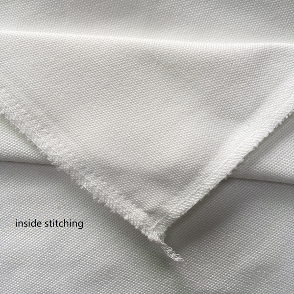 12x12 Inches Off White Pillow Cover Blanks 100% Polyester Small Pillow Case for Sublimation (100pcs)