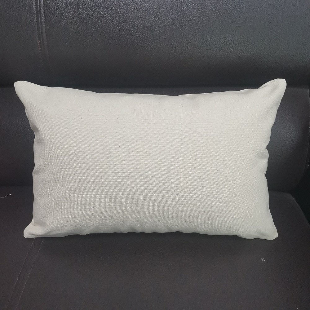 12 oz Natural Canvas Pillow Cover Blanks Wholesale Plain Cotton Cushio Partner Textiles