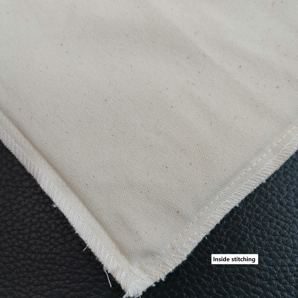 12x19 Inches Blank Canvas Lumbar Pillow Cover Natural Cotton Pillow Case for Embroidery (100pcs)