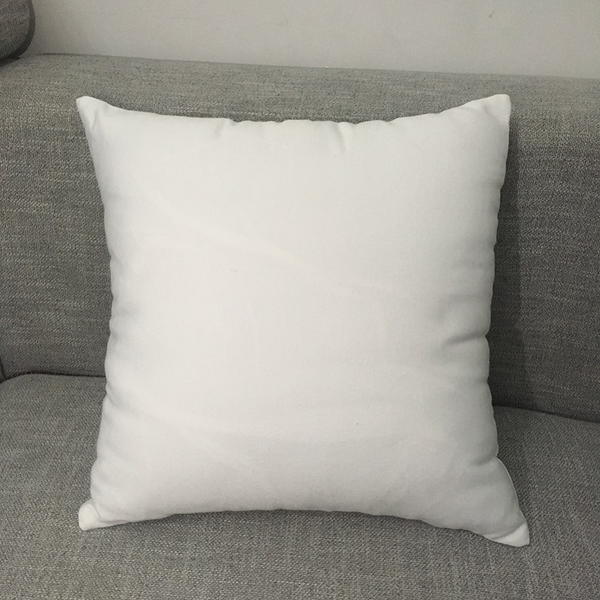 12x12 Inches Off White Pillow Cover Blanks 100% Polyester Small Pillow Case for Sublimation (100pcs)