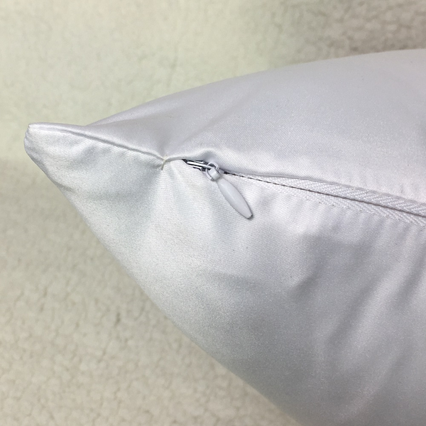 40x40 CM Wholesale Cheap White Pillow Cover Blank Polyester Cushion Cover for Dye Sublimation (100pcs)