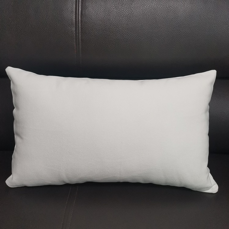 12x20 Inches Off White Lumbar Pillow Cover Blanks Wholesale Thick Canv Partner Textiles
