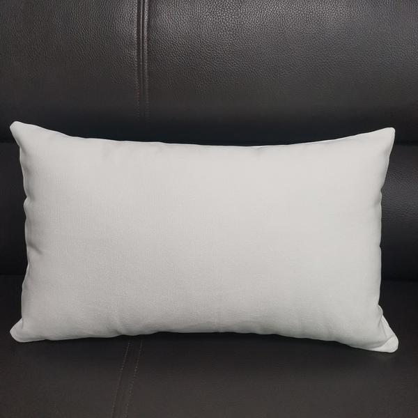 12x20 Inches Off White Lumbar Pillow Cover Blanks Wholesale Thick Canvas Pillow Case for Painting (100pcs)